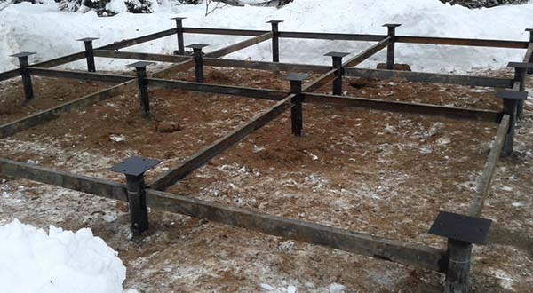 Устройство фундамента. строительства домов фундамент под ключ Казань